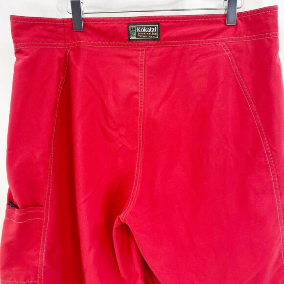 KOKATAT Red Draw String Swim Short - Picture 5 of 8